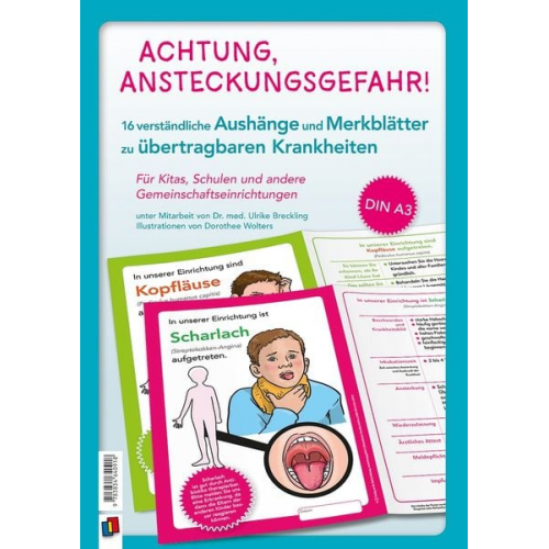 Achtung, Ansteckungsgefahr! - Verständliche Aushänge und Merkblätter zu übertragbaren Krankheiten