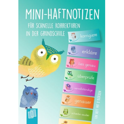 Redaktionsteam Verlag an der Ruhr - Mini-Haftnotizen für schnelle Korrekturen in der Grundschule