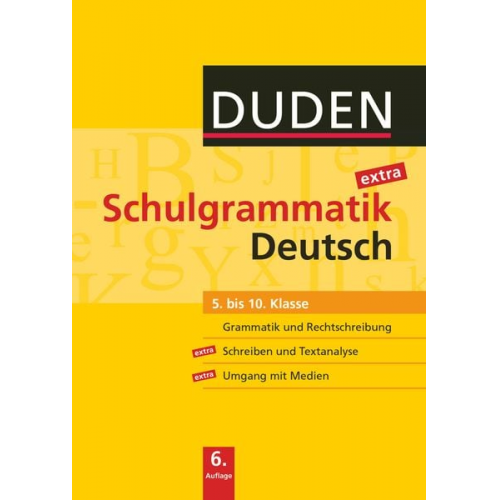 Duden Schulgrammatik extra 5.-10. Schuljahr - Deutsch