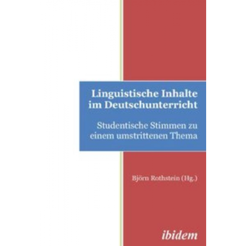 Linguistische Inhalte im Deutschunterricht