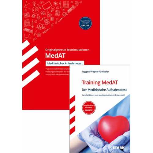 STARK MedAT - Medizinischer Aufnahmetest - Training MedAT + Testsimulation MedAT