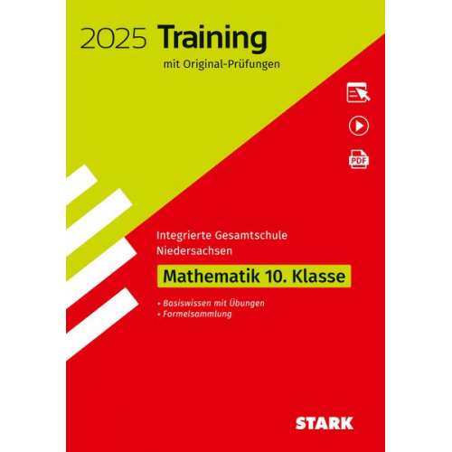 STARK Original-Prüfungen und Training - Abschluss Integrierte Gesamtschule 2025 - Mathematik 10. Klasse - Niedersachsen