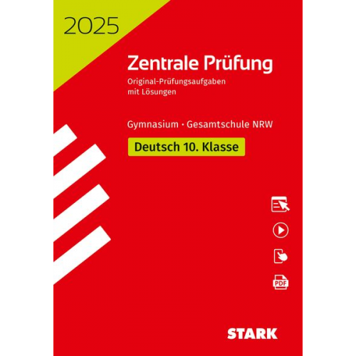 Regina Esser-Palm Bernd Volkhausen - STARK Zentrale Prüfung 2025 - Deutsch 10. Klasse - NRW