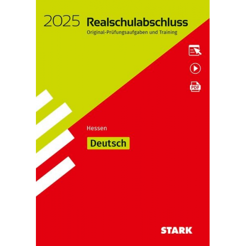 STARK Original-Prüfungen und Training Realschulabschluss 2025 - Deutsch - Hessen