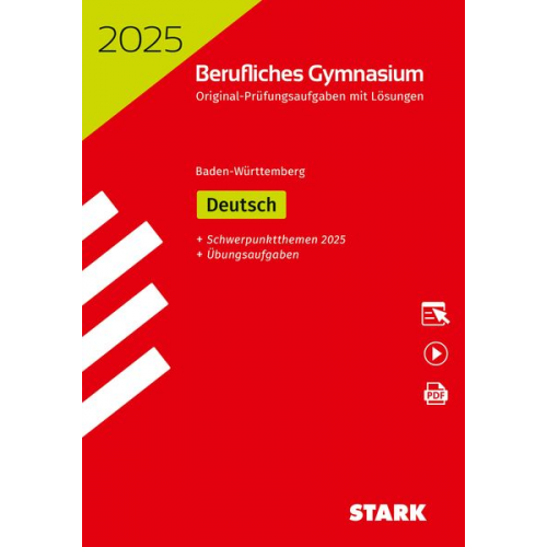 STARK Abiturprüfung Berufliches Gymnasium 2025 - Deutsch - BaWü