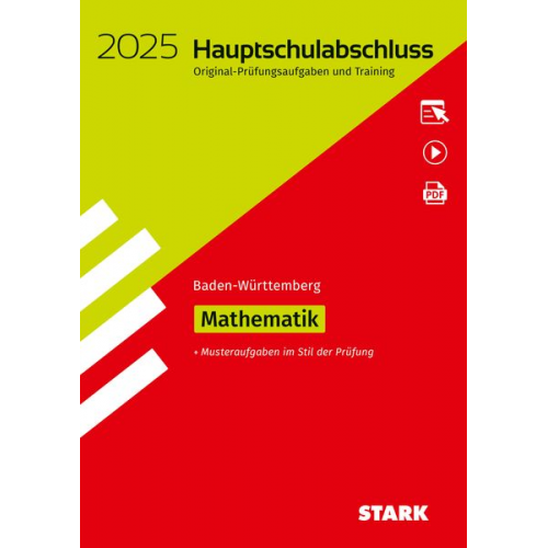 STARK Original-Prüfungen und Training Hauptschulabschluss 2025 - Mathematik 9. Klasse - BaWü