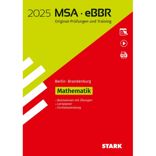 STARK Original-Prüfungen und Training MSA/eBBR 2025 - Mathematik - Berlin/Brandenburg