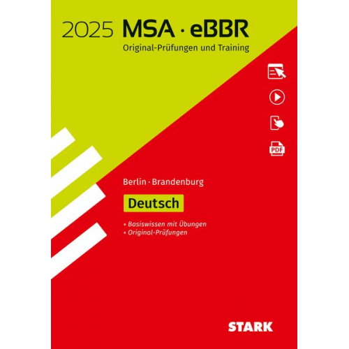 STARK Original-Prüfungen und Training MSA/eBBR 2025 - Deutsch - Berlin/Brandenburg