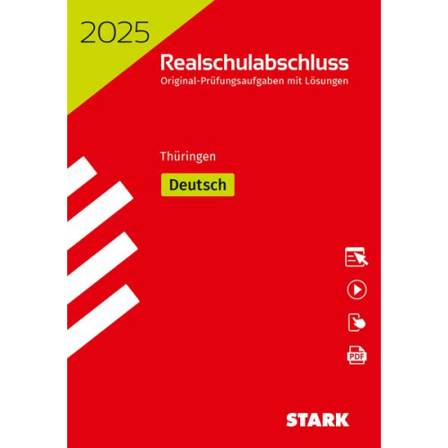 STARK Original-Prüfungen Realschulabschluss 2025 - Deutsch - Thüringen