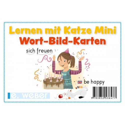 Lernen mit Katze Mini - Wort-Bild-Karten