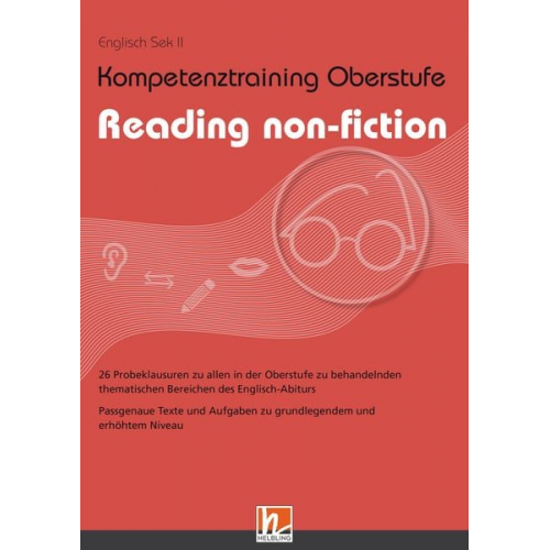 Susanne Schroeder-Thürauf - Kompetenztraining Oberstufe - Reading non-fiction