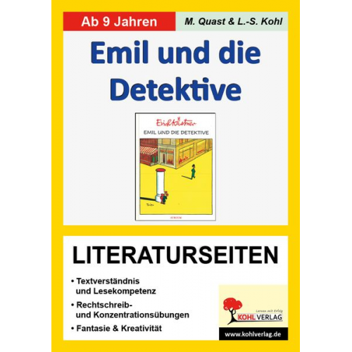 Lynn-Sven Kohl Moritz Quast - Emil und die Detektive / Literaturseiten