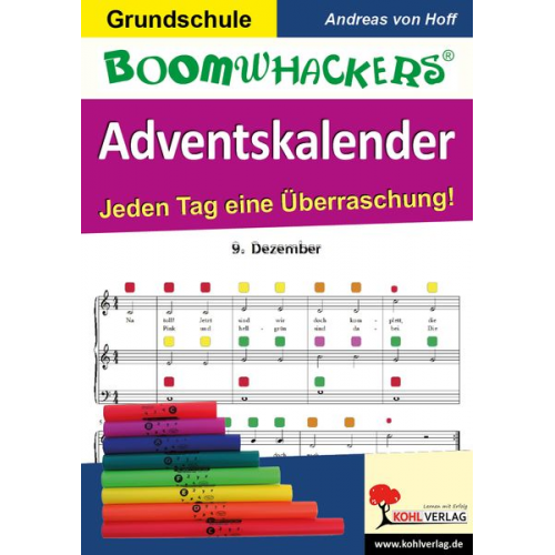 Andreas Hoff - Boomwhackers-Adventskalender