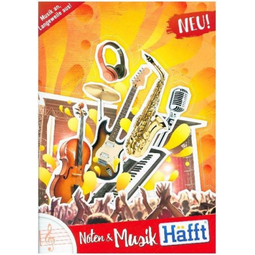 Musik-Häfft Noten A4 hoch, Standard einzeln