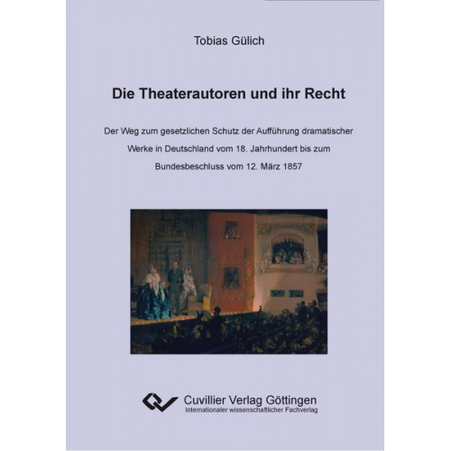 Tobias Gülich - Die Theaterautoren und Ihr Recht