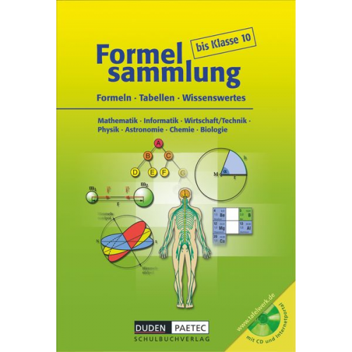 Lutz Engelmann Uwe Bahro Frank-Michael Becker Christine Ernst Sonja Huster - Formelsammlung bis Klasse 10 mit CD-ROM