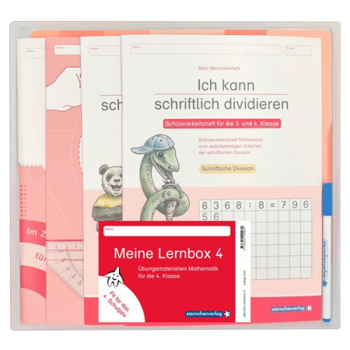 Sternchenverlag GmbH Katrin Langhans - Meine Lernbox 4 - Mathematik - Fit für das 4. Schuljahr