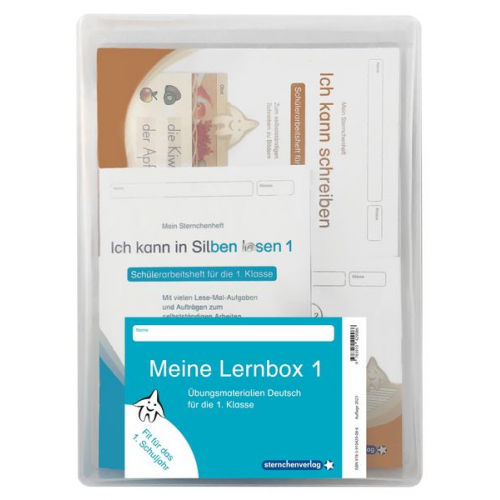 Sternchenverlag GmbH Katrin Langhans - Meine Lernbox 1 - Deutsch - Fit für das 1. Schuljahr