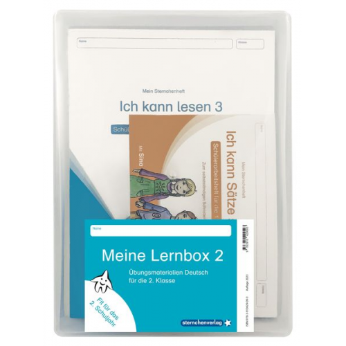 Sternchenverlag GmbH Katrin Langhans - Meine Lernbox 2 - Deutsch - Fit für das 2. Schuljahr