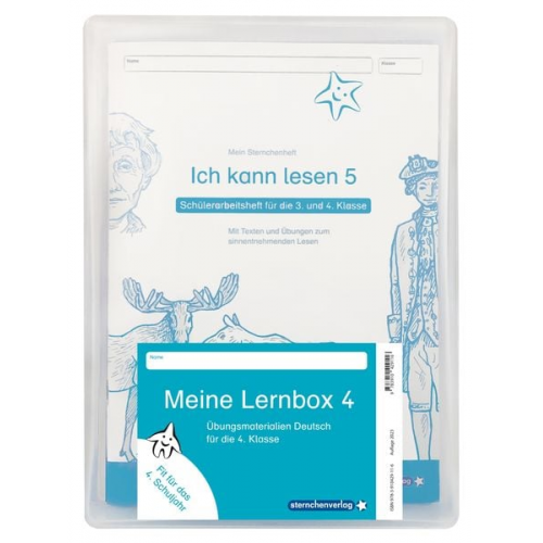 Sternchenverlag GmbH Katrin Langhans - Meine Lernbox 4 - Deutsch - Fit für das 4. Schuljahr