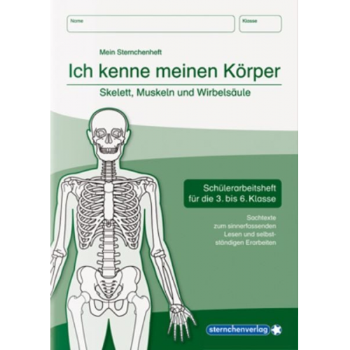 Sternchenverlag GmbH Katrin Langhans - Ich kenne meinen Körper - Skelett, Muskeln und Wirbelsäule