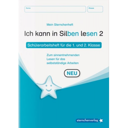 Sternchenverlag GmbH Katrin Langhans - Ich kann in Silben lesen 02 Schülerarbeitsheft für die 1. Klasse