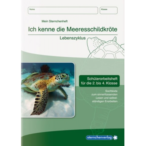 Sternchenverlag GmbH Katrin Langhans - Langhans, K: Ich kenne die Meeresschildkröte - Lebenszyklus