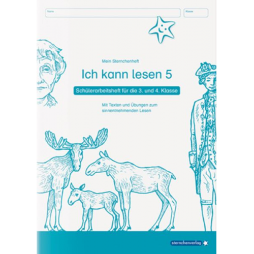 Sternchenverlag GmbH Katrin Langhans - Ich kann lesen 5 - Schülerarbeitsheft für die 3. und 4. Klasse