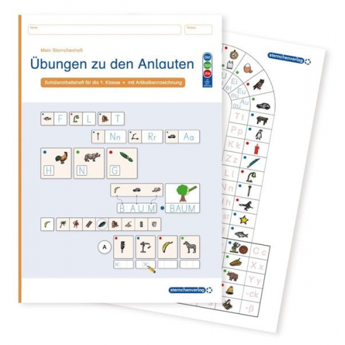 Sternchenverlag GmbH Katrin Langhans - Übungen zur Anlauttabelle Ausgabe mit Artikelkennzeichnung