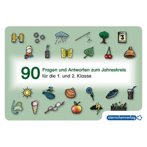 Sternchenverlag GmbH Katrin Langhans - 90 Fragen und Antworten zum Jahreskreis