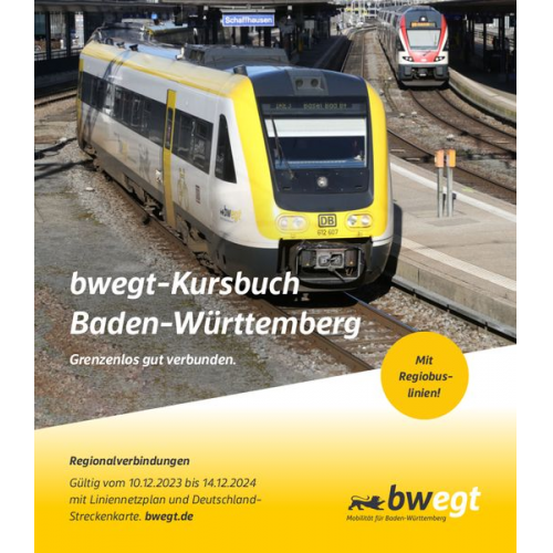 Bwegt-Kursbuch Baden-Württemberg 2024