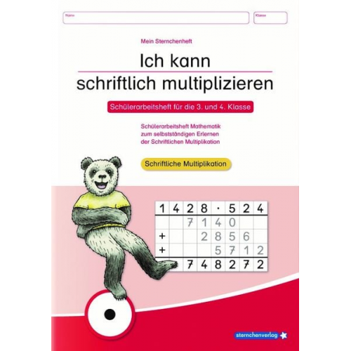 Sternchenverlag Katrin Langhans - Ich kann schriftlich multiplizieren