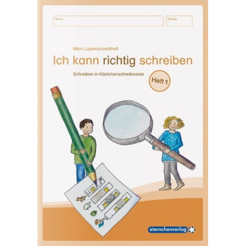 Sternchenverlag GmbH Katrin Langhans - Mein Lupenschreibheft 1 - Ich kann richtig schreiben -