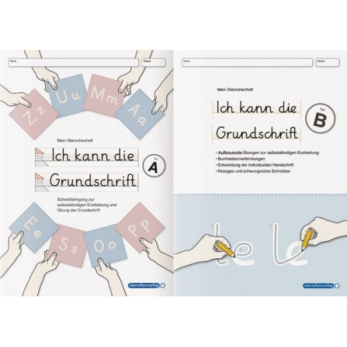 Sternchenverlag GmbH Katrin Langhans - Ich kann die Grundschrift Teil A und Teil B