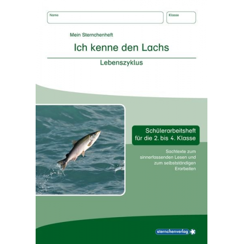 Sternchenverlag GmbH Katrin Langhans - Ich kenne den Lachs - Lebenszyklus