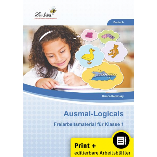 Bianca Kaminsky - Ausmal-Logicals. Grundschule, Deutsch, Klasse 1