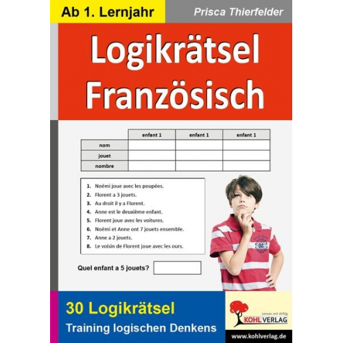 Prisca Thierfelder - Logikrätsel Französisch