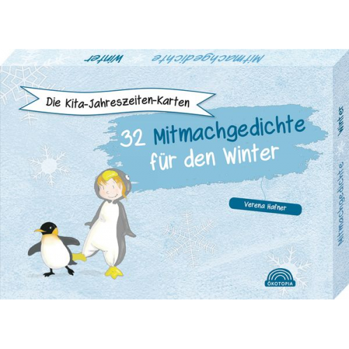 Verena Hafner - Die Kita-Jahreszeiten-Karten: 32 Mitmachgedichte für den Winter