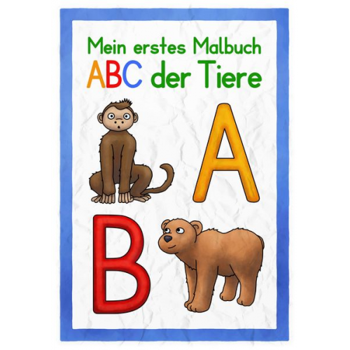 Helga Momm - Das ABC der Tiere - Malbuch