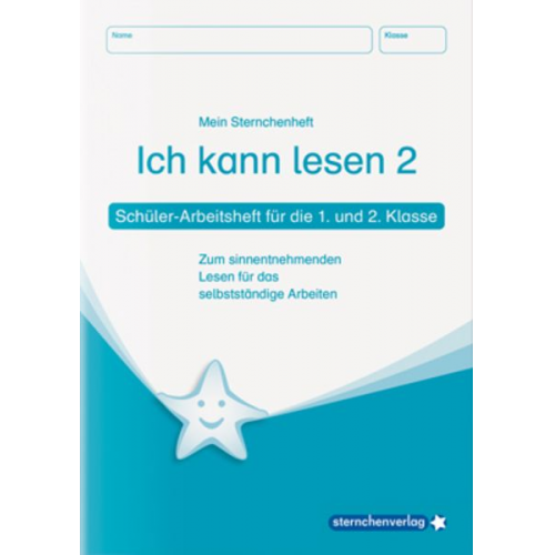 Sternchenverlag GmbH Katrin Langhans - Ich kann lesen 2. Schüler-Arbeitsheft für die 1. und 2. Klasse