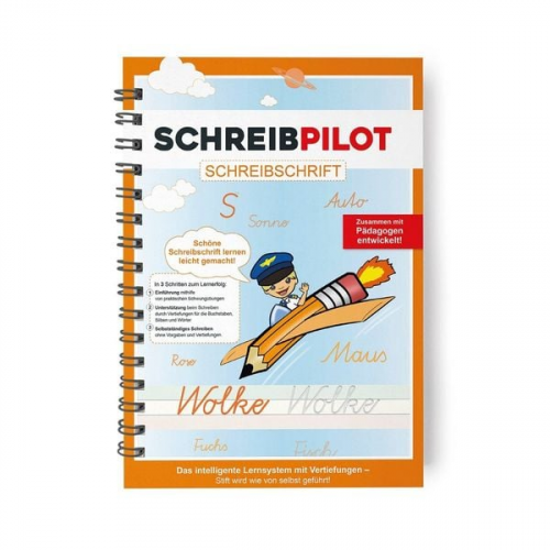 Kai Döringer - Schreibpilot Heft Schreibschrift DIN-A4 orange