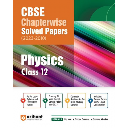 Punya Pratap Sk Singh - Arihant CBSE Chapterwise Solved Papers 2023-2010 Physics Class 12th