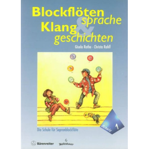 Gisela Rothe Christa Rahlf - Blockflötensprache und Klanggeschichten, Die Schule für Sopranblockflöte. Band 1