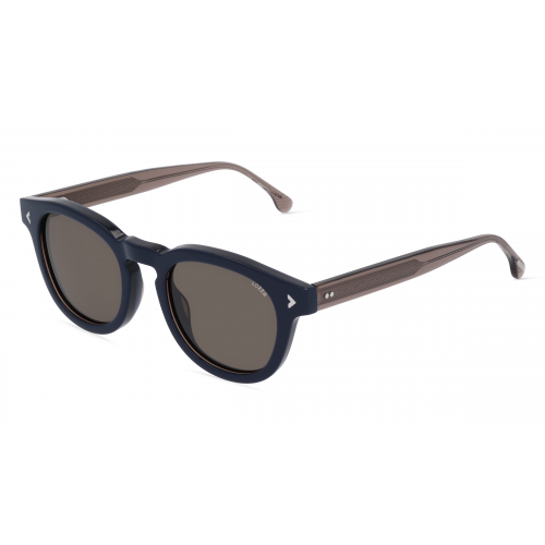 Lozza LOZSL4299 Unisex-Sonnenbrille Vollrand Panto Kunststoff-Gestell, blau