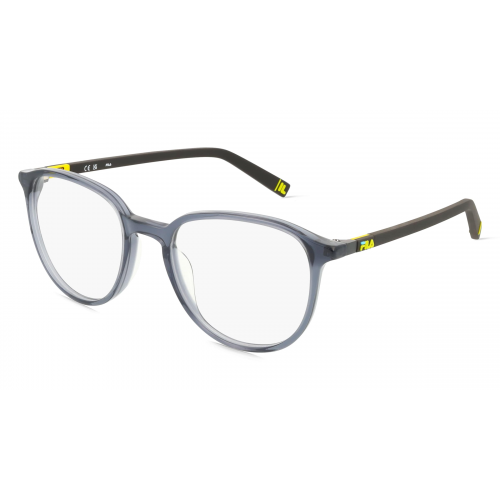 Fila FIAVFI306 Herren-Brille inkl. Gläser Vollrand Panto Kunststoff-Gestell 51mm/19mm/140mm, grau