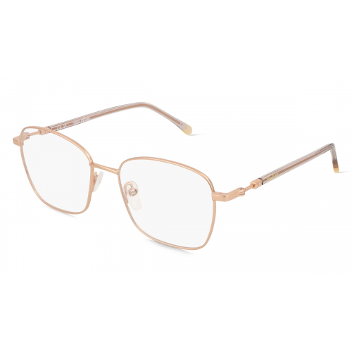 Zadig & Voltaire ZVVZV352 Unisex-Brille inkl. Gläser Vollrand Eckig Metall-Gestell 53mm/17mm/135mm, orange