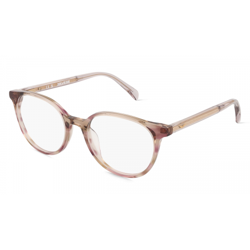 Zadig & Voltaire ZVVZV359 Unisex-Brille inkl. Gläser Vollrand Panto Kunststoff-Gestell 50mm/18mm/135mm, braun