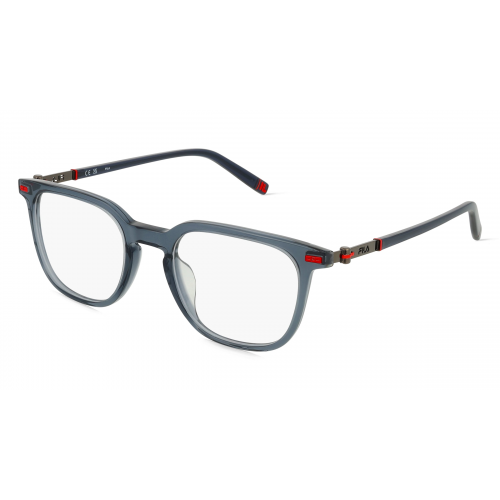 Fila FIAVFI443 Herren-Brille inkl. Gläser Vollrand Panto Kunststoff-Gestell 50mm/21mm/145mm, grau