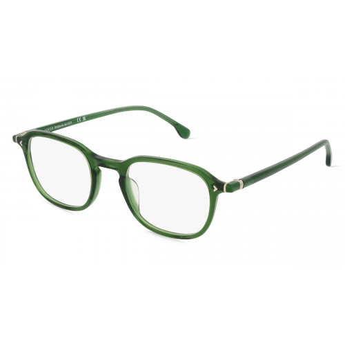 Lozza LOZVL4322 Herren-Brille inkl. Gläser Vollrand Eckig Kunststoff-Gestell 48mm/21mm/145mm, grün