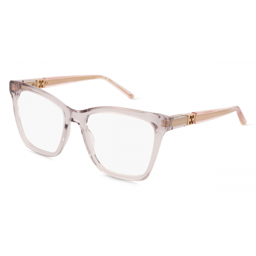 Escada ESCVESD83 Damen-Brille inkl. Gläser Vollrand Eckig Kunststoff-Gestell 53mm/17mm/140mm, pink